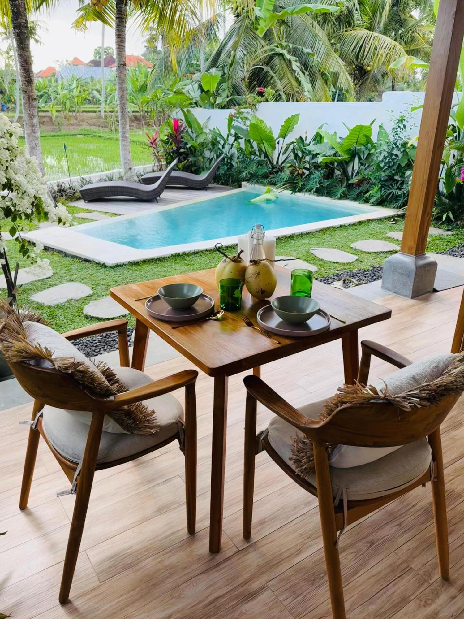 Villa Amara De'Vue Rice-Field Panoramic View W Pool Ig Ubud Kültér fotó